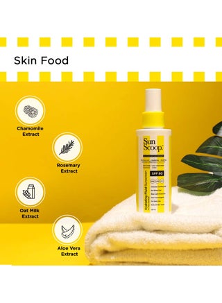 Fluid Body Sunscreen Spray Spf 60, No White Cast, Protects From Uva And Uvb Rays, Hybrid, For Dry, Normal And Oily Skin Types 125 Ml (Pack Of 1) Neutral - view 4